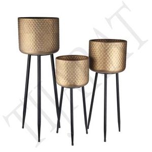 Florero de METAL con soporte para decoración de boda, florero de METAL con logotipo personalizado, para hoteles y restaurantes - Product Image 2