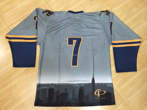 Jersey de Hockey sobre Hielo Personalizado de Alta Calidad, Uniforme Deportivo Unisex OEM para Equipos Juveniles, Jersey de Béisbol - Product Image 2