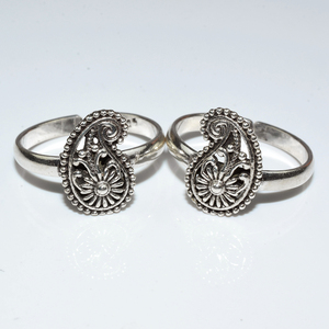 Anillo de Plata de Ley 925 con forma de Mango, joyería de plata - Product Image 3