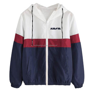 OEM coupe-vent personnalisé hiver printemps extérieur manteau imperméable automne coupe-vent hommes full zipup coupe-vent pour hommes - Product Image 4