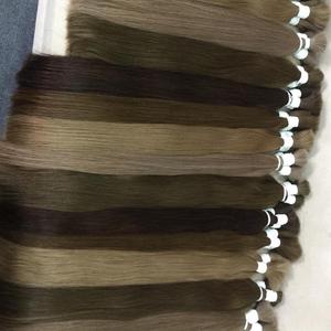 ผมต่อและวิกผมคุณภาพสูงจากผมแท้เวียดนาม เกรดพรีเมียม แบบเวฟตรงหลากสี น้ำหนัก 100 กรัม - Product Image 1