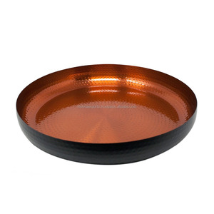 Bandeja DE SERVICIO DE COBRE negro mate hecha de acero y acero inoxidable - Product Image 3