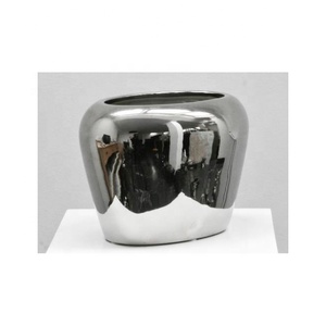 STYLISH METAL FLOWER <b>VASE</b> MODERN <b>VASE</b> for HOME DECOR METAL <b>VASE</b> MEDIUM SIZE for <b>WEDDING</b> DECORATION HOME and HOTEL DECORATION - Product Image 4