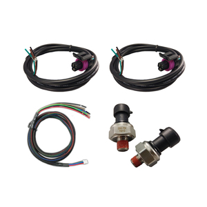 เกจวัดแรงดันลมระบบกันสะเทือนแบบคู่ไฟฟ้าสีน้ำเงิน ขนาด 52 มม. พร้อมจอ LCD - Product Image 3