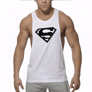 2025 hommes séchage rapide gymnastique entraînement débardeur sans manches détresse Sunfade Muscle chemises tricoté Sport sous-vêtements maillot de corps - Product Image 2