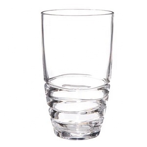 Flauta acanalada de plástico acrílico, sin BPA, 9oz - Product Image 5