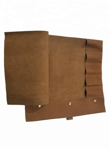 Bolsa para Cuchillos de Chef Profesional de Cuero Genuino Vintage de Primera Calidad, Ligera, con 5 Bolsillos/Rollo para Cuchillos de Chef, Rollo para Cuchillos Inteligente - Product Image 2