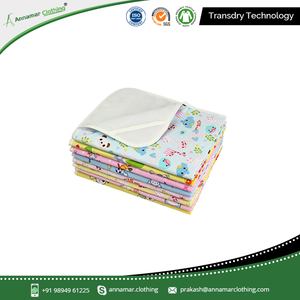 100% Cotton Baby Diaper Changing Mat with Logo - Product Image 2