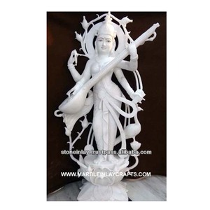 De pie Maa Saraswati estatua - Product Image 1