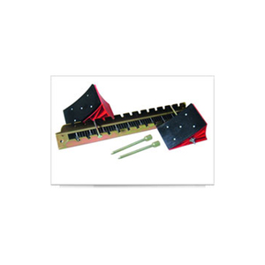 Riel central de bloque de arranque de acero anodizado para deportes y entretenimiento - Product Image 1