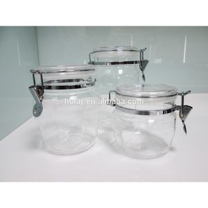 กล่องใสสำหรับห้องครัว1250ซีซีพร้อมคลิปเหล็กผลิตจาก650ไต้หวัน1000 - Product Image 3