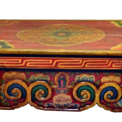 Table en autel pliable tibétain, table pour autel peint, vente en gros, nouvelle collection, 2021, inde