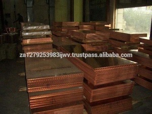 Cathodes de cuivre électrolytique de haute qualité, pureté 99,9999 %, approvisionnement en vrac 125 kg pour usage industriel avec services de soudage et de découpe - Product Image 5
