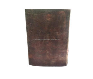 Organisateur de journal intime en cuir souple véritable personnalisé en gros avec 2 ceintures - Product Image 3