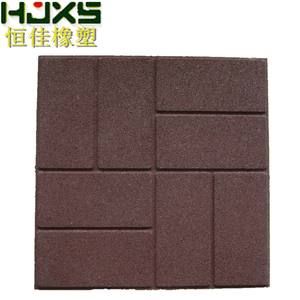 بلاط مطاطي متشابك للاستخدام الخارجي بلون البيج - Product Image 6