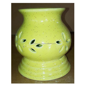 Aroma Oil <b>Diffuser</b> of Green <b>Ceramic</b> - Product Image 1