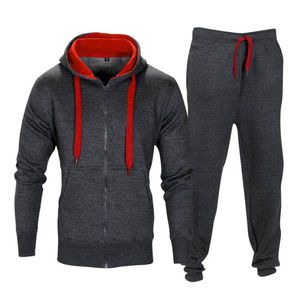 Nuevo Mens conjunto de chándal de lana con capucha Top bikini correr larga gimnasio venta - Product Image 5