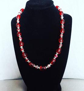 Collier rouge vif The Art of Handmade - Product Image 1