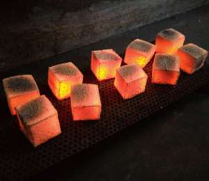 SECRET OF GOOD SHISHA HOOKAH BRIQUETTES CHARCOAL IS CRUSHED WOOD CHARCOAL MAKING MACHINE FOR WHITE ASH SHISHA IN Aqaba JORDAN - Product Image 1