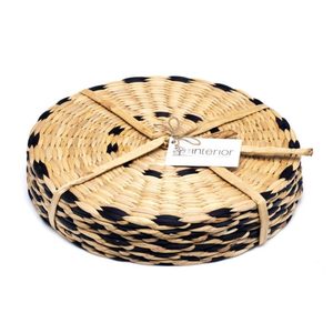 Mantel Individual de jacinto de agua hecho a mano de alta calidad 100% Material de PC de mármol ecológico diseño tradicional para cartón de restaurante - Product Image 4