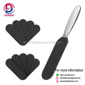 Dual Sided Stainless Steel Pedicure <b>Foot</b> Rasp Hard Dead Rough Skin <b>Callus</b> <b>Remover</b> Tool Set Nail Supplies - Product Image 1