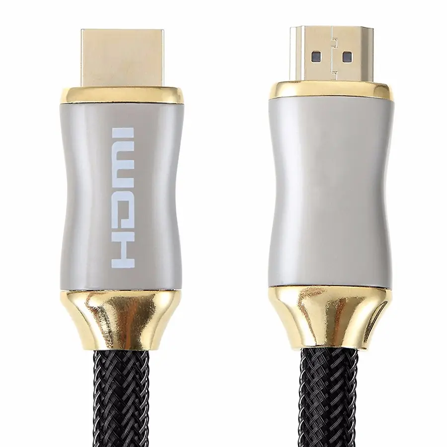 24K Gold Plate Connection Wholesale 4K HDMI Cable Support OEM HDMI to HDMI Cable 1M
