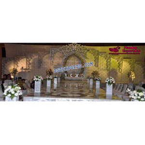 Paneles tapizados en cuero para escenario de boda, sofás de dos plazas con estilo, con paneles de recepción, para canadiense - Product Image 1