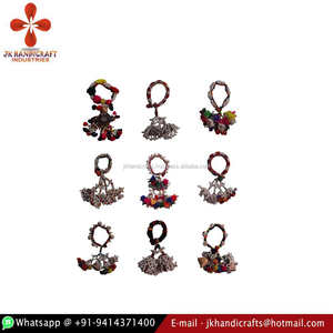 Wholesale <b>Vintage</b> Beaded Kutchi Handmade Tassels Belly Dance Bracelets - Product Image 2