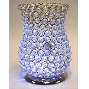 Pilar de cristal de boda/portavelas para decoración de boda - Product Image 1