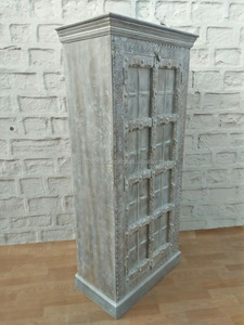 Armario de madera Vintage, mueble de aspecto rústico - Product Image 3