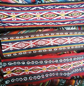 Cinta étnica Andina Chumpi Ppunchay Peru Handmade 10, 8 y 5 cms. Ancho - Product Image 2