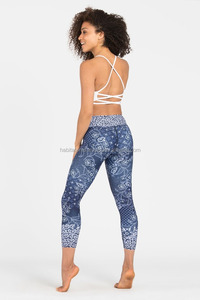 Customized Fashion Designs High Waist Printed Yoga 7 8 Printed <b>Women</b> Yoga <b>Leggings</b> Sexy Smarty Girls Fashion - Product Image 4