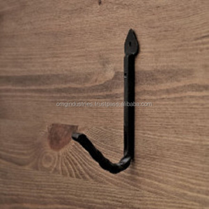 OMG Industries Best Cast Iron Wall Mount Hat & <b>Coat</b> <b>Hook</b> <b>Black</b> Hat & Cap <b>Hook</b>-Top Sale Product - Product Image 2