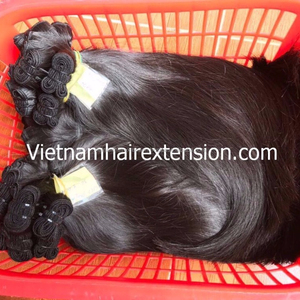 Pelo fino 100% virgen para bebé, máquina de trama, pelo liso - Product Image 1