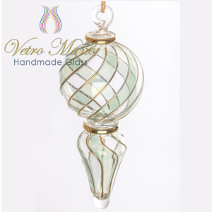 Decoración navideña interior-adornos navideños de cristal - Product Image 1