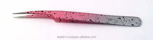 Lot de 4 pinces à épiler professionnelles 2026 à pointe droite et courbée pour extensions de cils, vente chaude pour la soudure de bijoux - Product Image 2