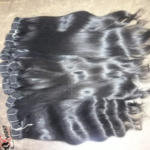 Vente en gros de cheveux humains bruts non traités, cheveux naturels bruts indiens Temple Remy cheveux vierges - Product Image 3