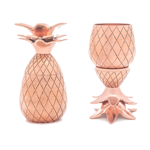 High Quality 100% Pure Copper Pineapple <b>Mug</b> <b>Handmade</b> Customized Moscow Mule Beer Coffee <b>Mug</b> for Drinking Customized Copper <b>Mug</b> - Product Image 3