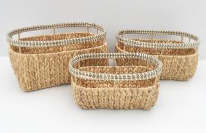 2019 New Health Product <b>Water</b> <b>Hyacinth</b> Storage <b>Basket</b> for Laundry Cheap Price for Bulk Buying - Product Image 5