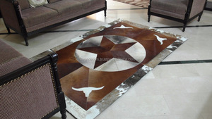 Cowhide Patchwork Rug - Product Image 6