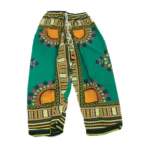 Quần Dài Nữ Phi Dashiki Bohemia In Quần Rộng Quần Ankara Cổ Điển Có Túi Mùa Hè Giản Dị Cộng Với