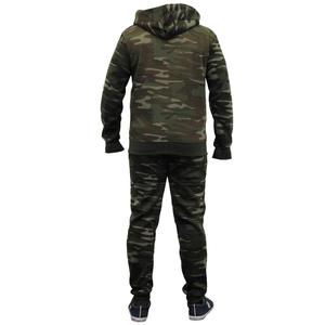 Ensemble de survêtements pour hommes en velours velours 100% coton coupe-vent personnalisé camouflage enfants sport lavage à l'acide respirant unisexe survêtements pour hommes - Product Image 3