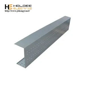 Suitable for the installation of the power cable and control cable 50*25*1.2mm galvanized perforated cable tray