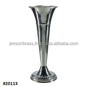 แจกันดอกไม้ลายนูนสำหรับตกแต่งบ้านแจกันดอกไม้โลหะทำด้วยมือดีไซน์ใหม่ - Product Image 3