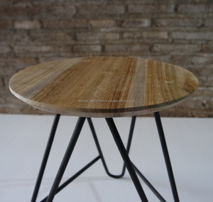 Muebles de silla Industrial Vintage de Metal - Product Image 4