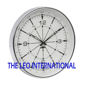 Compass Dial white Wall Clock 1/6 LARGE SIZE ANTIQUE DECORATIVE ROUND CLOCK VINTAGE METAL WALL ART/WALL CLOCK - Product Image 1