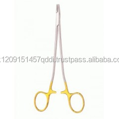 Stainless Steel Dental Needle Holders Surgical Forceps Neivert Needle Holder for <b>Plastic</b> Surgery - Product Image 5
