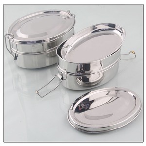 High On Demand Leak Proof Stainless Steel Lunch <b>Box</b> with Compartments <b>for</b> School Office and Meal Prep Use Available <b>For</b> <b>Sale</b> - Product Image 3