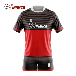 Maillot de rugby tournoi personnalisé de haute qualité short de rugby uniformes de rugby - Product Image 1
