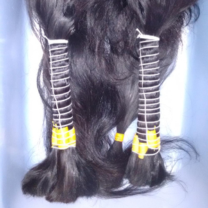 Pelo humano indio de alta calidad, pelo natural a granel sin procesar - Product Image 3